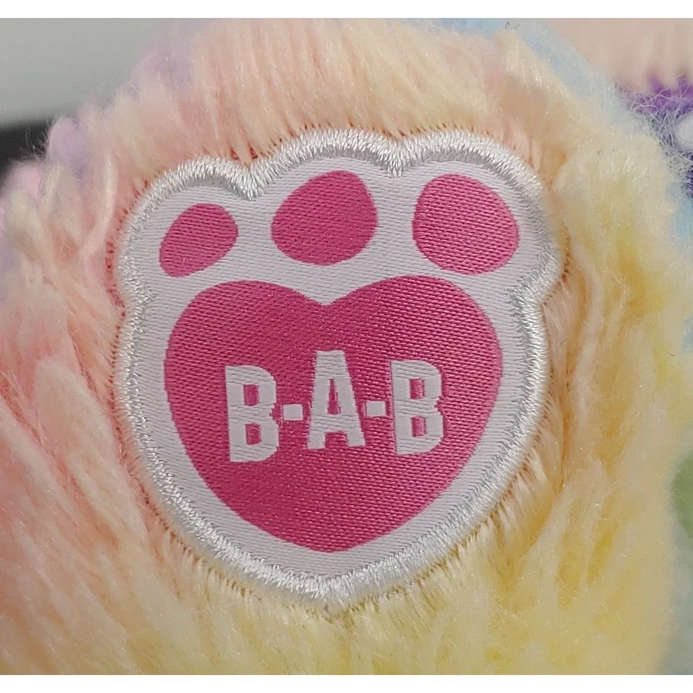 Build a Bear Workshop Fairy Friends Pastel Rainbow Tie Dye Teddy 17